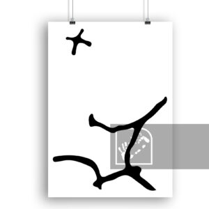 Best Friend Mans KAWS Αφίσα Ψηφιακό Προιόν