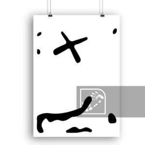 KAWS Mans Best Friend Αφίσα