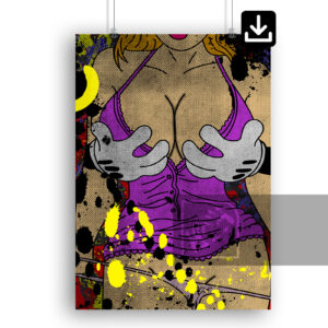 Mickey Mouse Αφίσα Λατρεύω Μπάλες