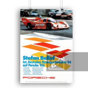 Stefan Bellof Int. Deutscher Rennsportmeister Porsche 956 1984