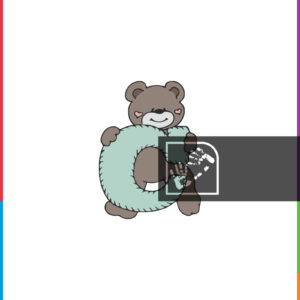 Αρκούδα με το Γράμμα C