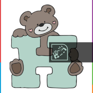 Αρκούδα με το Γράμμα H