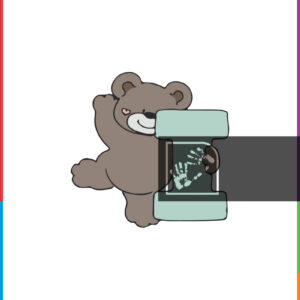 Αρκούδα με το Γράμμα I