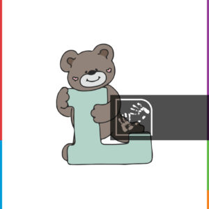 Αρκούδα με το Γράμμα L