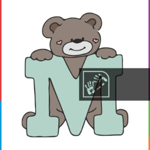 Αρκούδα με το Γράμμα M