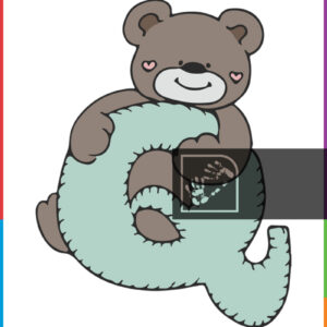 Αρκούδα με το Γράμμα Q