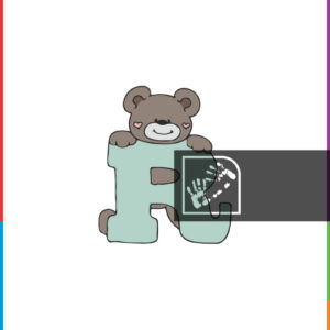 Αρκούδα με το Γράμμα R