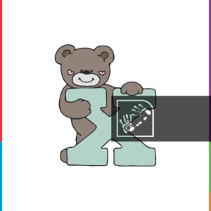 Αρκούδα με το Γράμμα X