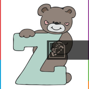 Αρκούδα με το Γράμμα Z