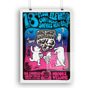 Αφίσα 13th Floor Elevators 1967
