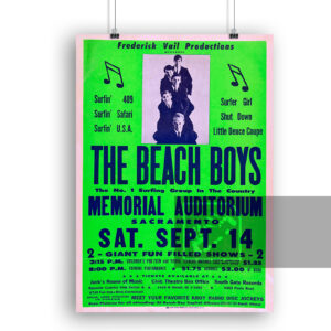 Αφίσα Beach Boys 1963