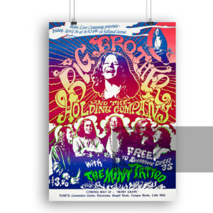Αφίσα Big Brother and the Holding Company 1968