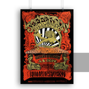 Αφίσα Bill Graham Jefferson Airplane 1968 Fillmore West