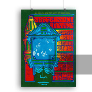 Αφίσα Bill Graham Jefferson Airplane Grateful Dead Big Brother 1967