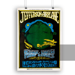 Αφίσα Bill Graham Jefferson Airplane Mother Earth 1967