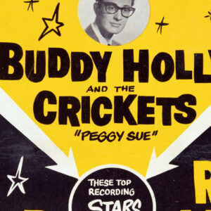 Αφίσα Buddy Holly και The Crickets 1959