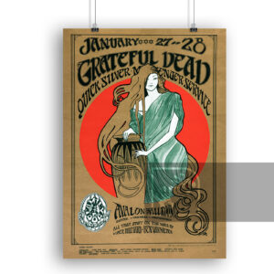 Αφίσα Grateful Dead Quicksilver 1967