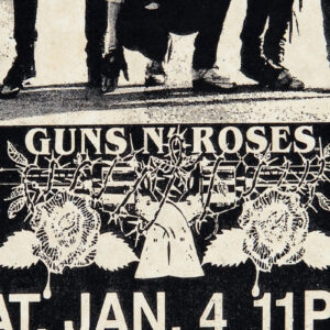 Αφίσα Guns N' Roses 1986