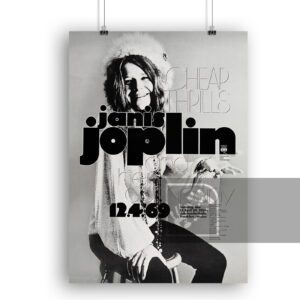 Αφίσα Janis Joplin 1969 Frankfurt