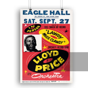 Αφίσα Lloyd Price 1958