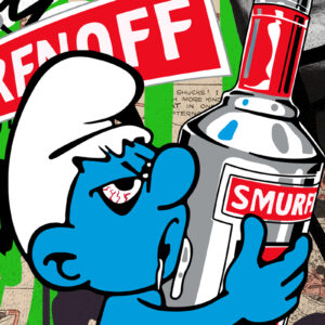 Αφίσα Smurfnoff