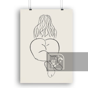 Αφίσα Αφηρημένη Τέχνη Γυναίκα