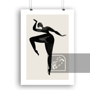 Αφίσα Γυναίκα Αφηρημένη Τέχνη