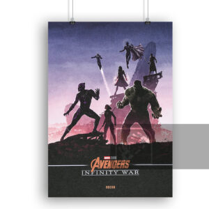 Αφίσα Εκδικητές Ο πόλεμος της αιωνιότητας