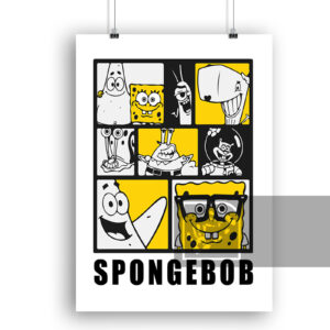 Αφίσα Μπομπ Σφουγγαράκης