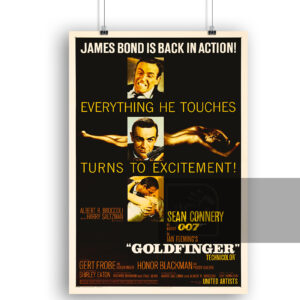 Αφίσα Ταινιών Goldfinger 1964