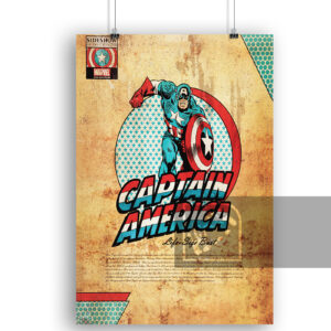 Αφίσα Ψηφιακή Λήψη Captain America