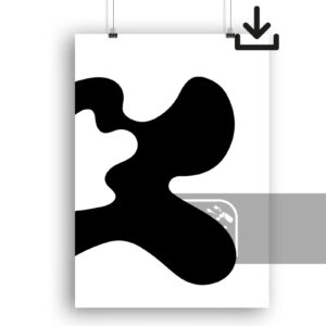 Αφίσα ψηφιακής εκτύπωσης Αφηρημένη Τέχνη