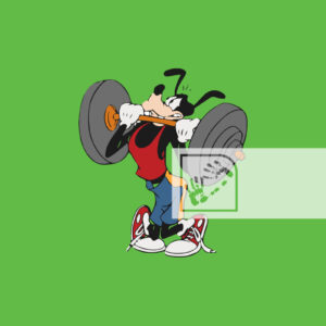 Γκούφυ Σηκώνει Βάρη Γυμναστικής