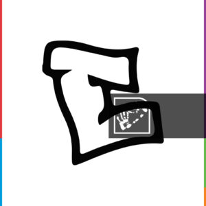 Γραμματοσειρά Γκράφιτι με το Γράμμα E