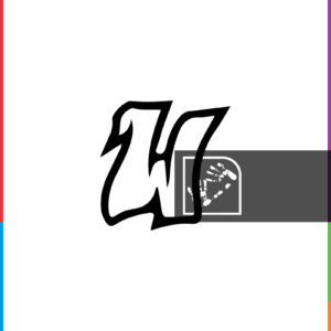 Γραμματοσειρά Γκράφιτι με το Γράμμα W