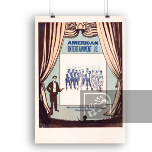 Διαφημιστική Αφίσα American Entertainment 1890