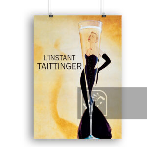 Διαφημιστική Αφίσα Σαμπάνια 1990