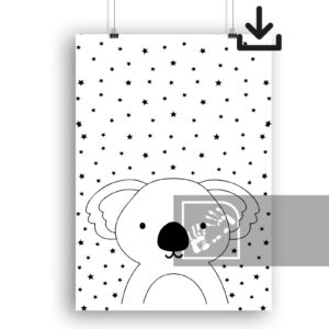 Κοάλα και Αστέρια Ψηφιακό Προϊόν