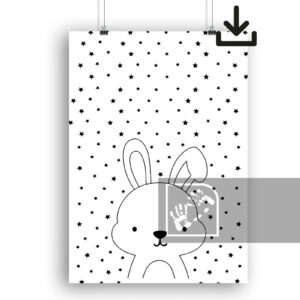 Κουνέλι και Αστέρια Ψηφιακό Προϊόν