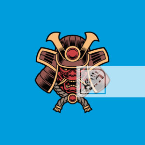 Κράνος Σαμουράι με Μάσκα