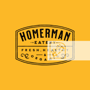 Λογότυπο Μεζεδοπωλείου Homerman