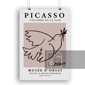 Μοντέρνα Αφίσα Dove Of Peace