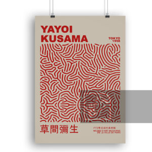 Μοντέρνα Αφίσα Γιαγιόι Κουσάμα 1998