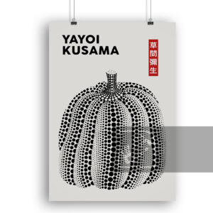 Μοντέρνα Αφίσα Γιαγιόι Κουσάμα Κολοκύθα