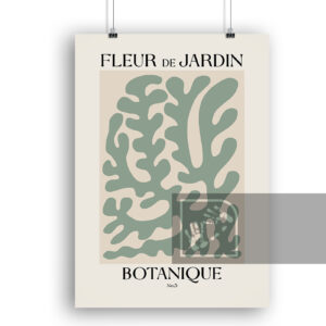 Μοντέρνα Αφίσα Ματίς Ανρί Fleur De Jardin