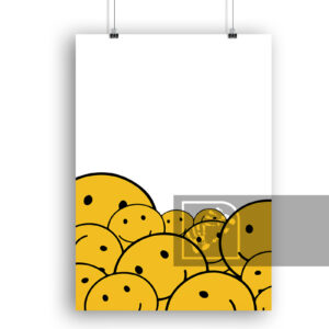 Μοντέρνες Αφίσες Χαμογελαστά Πρόσωπα