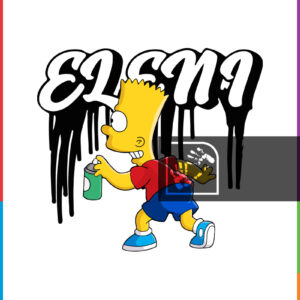 Μπαρτ Σίμσον Γκράφιτι Eleni