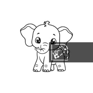 Σχέδιο Παιδικό Ελεφαντάκι