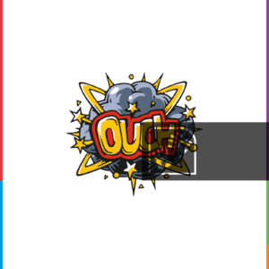 Σύμβολο Καρτούν OUCH