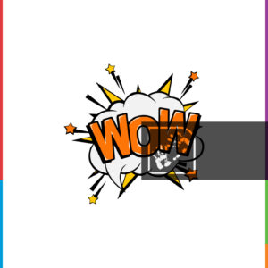 Σύμβολο Καρτούν WOW